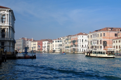 Venedig: Canal Grande (Richtung Bahnhof)
