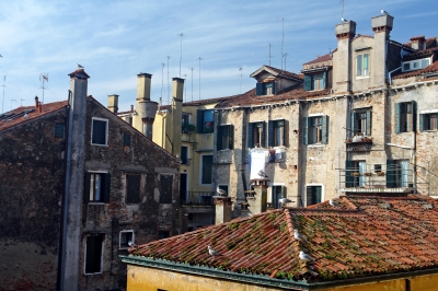 Venedig : Sestiere di San Polo: Über den Dächern