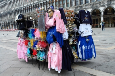 Venedig : Souvenirs an der Piazza San Marco