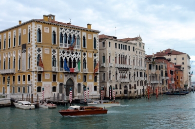 Venedig: Blick auf den Palazzo Cavalli Franchetti