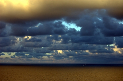 Atlantik-Wolken