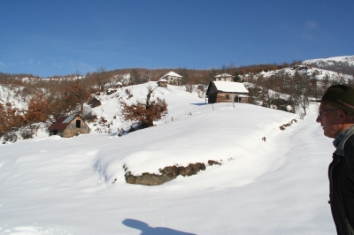 Winter in Serbien