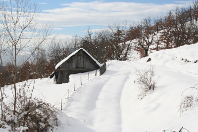 Winter in Serbien