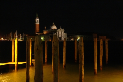 Venedig : Abendstimmung, Isola di San Giorgio Maggiore