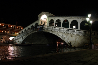 Venedig : Abendstimmung, Rialtobrücke