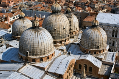 Venedig - Kuppeln der Marcuskirche