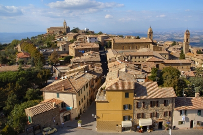 Blick auf Montalcino