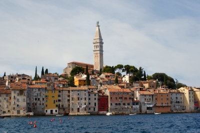 Blick auf Rovinj