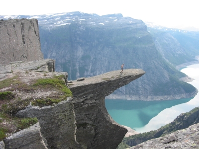 "Trollzunge" in Norwegen