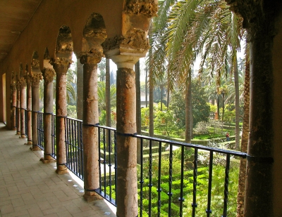 Die königlichen Gärten von Alcazar, Sevilla