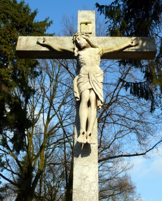 Jesus am Kreuz