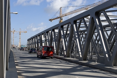 Brücke Magdeburger-Hafen