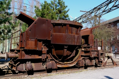 Museale Werksbahn im Landschaftspark Duisburg Nord
