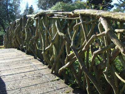 Holzbrücke