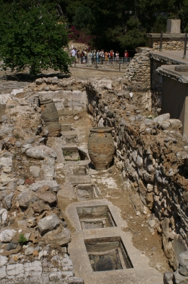 Vorratskammer im Mionischenpalast in Knossos