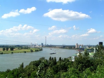 Panorama Rhein - Ruhrgebiet
