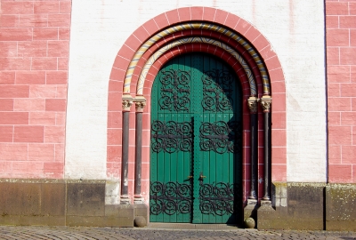Kirchentür zur Propsteikirche St. Mariae Geburt zu Kempen #2
