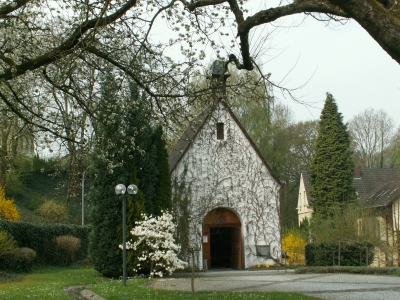 Heiligtum Marienau im Frühling