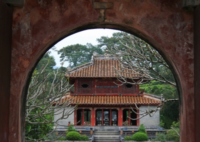 Grabanlage von Minh Mang Hue Vietnam