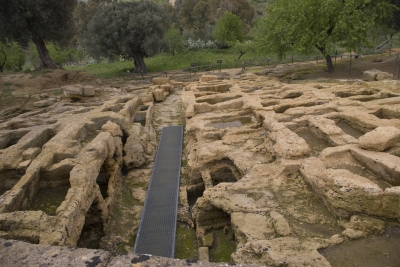 Altchristliche Nekropolen in Agrigent, Sizilien