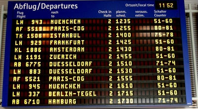 Abflug Departures