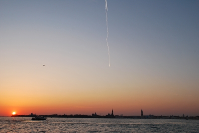 Sonnenuntergang in Venedig