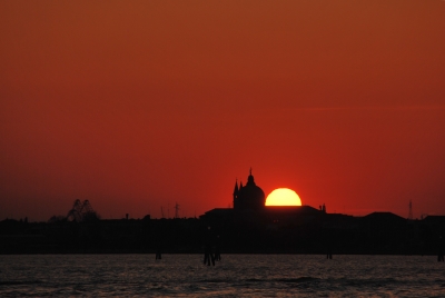 Sonnenuntergang in Venedig