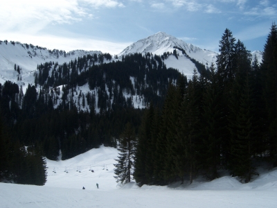 Skifahren im Skigebiet Ifen