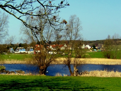 Landschaft bei Grieben im Norden von Hiddensee