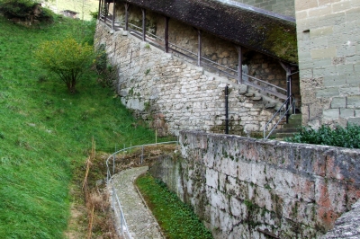 Treppe an alter Stadtmauer