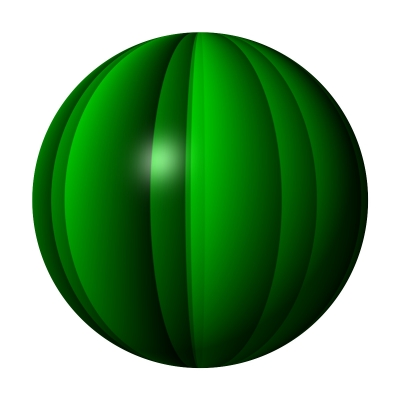 Kugel dunkelgrün - ball dark green