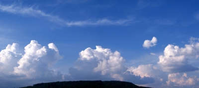 Quellwolken-Panorama