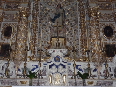 Altar im Dom zu Lecce (Italien)