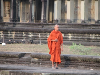 Mönch Angkor Wat
