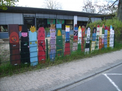 Multikulti-Gruppe im Kindergarten