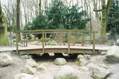 Holzbrücke