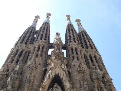 `Gaudis`  Sagrada Familia in Barcelona
