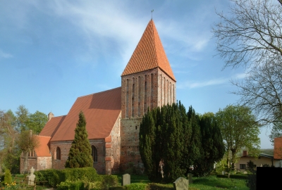 St.Andreas Kirche in Lancken-Granitz auf Rügen