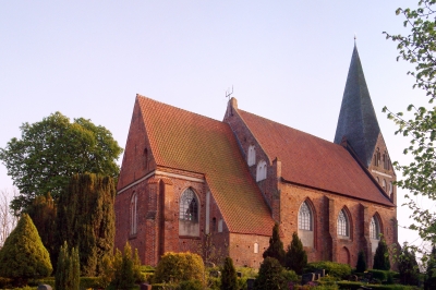 St.Marien Kirche in Poseritz auf Rügen