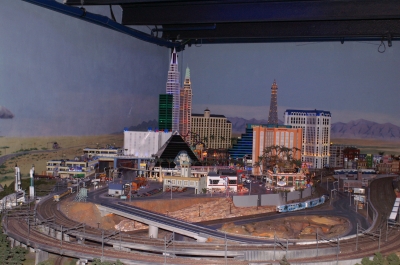 Las Vegas in 1:87 im Miniatur-Wunderland in Hamburg