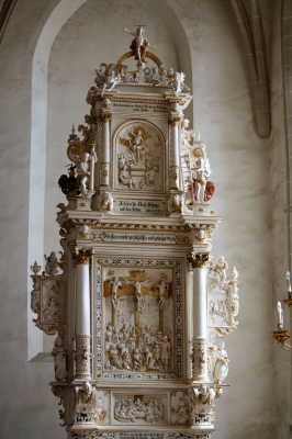 Evangelischer Seitenaltar im Dom zu Bautzen