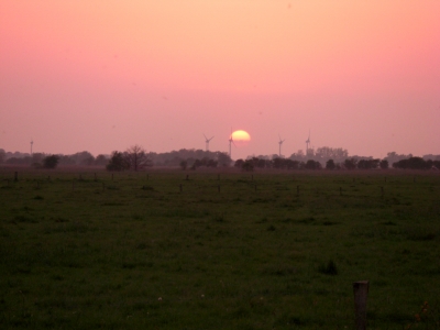 Sonnenuntergang im Norden