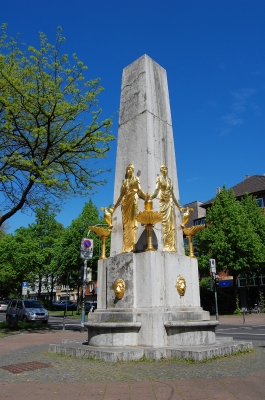 Der Hotmannspief Brunnen zu Aachen