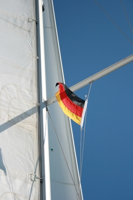 Unter deutscher Flagge