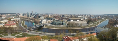 Vilnius - Blick über die Neris