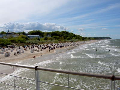 Strandleben in Heringsdorf