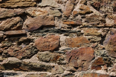 Textur Burgmauer