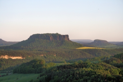 Abends am Lilienstein