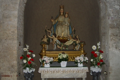 Kirchenstatue in Grado
