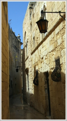 Gasse in Mdina